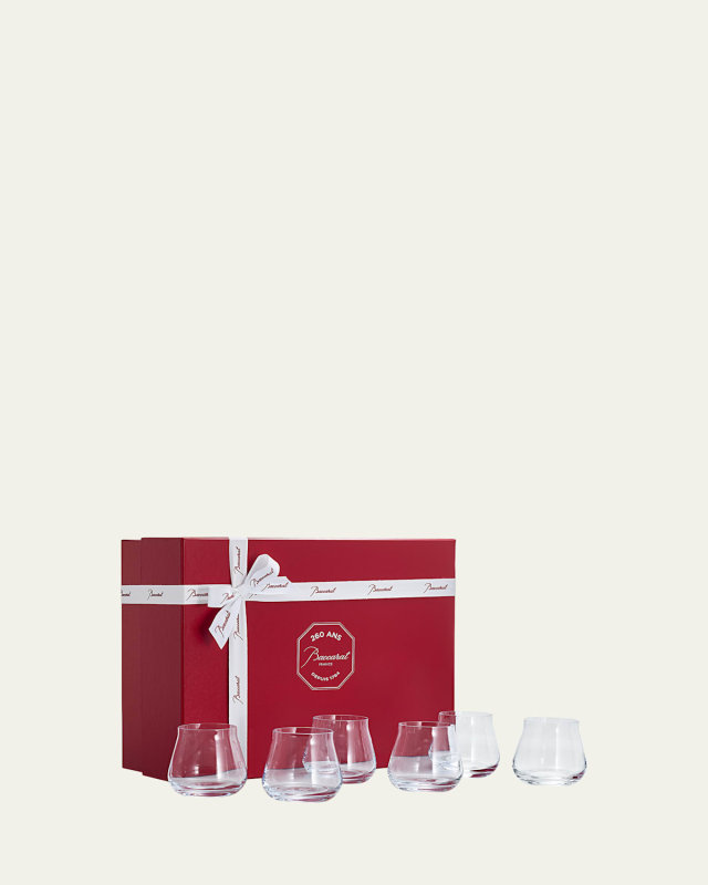Chateau Baccarat 12.8 oz. Double Old-Fashioned Tumblers, Set of 6